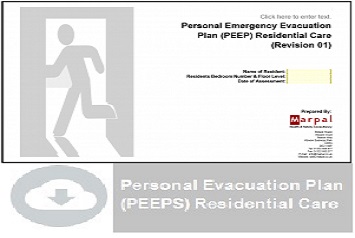 Residential Care Homes – Completing PEEPs (Personal Emergency Evacuation Plans) for Residents