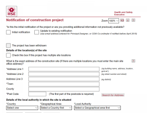When is a Project Notifiable under the CDM Regulations 2015